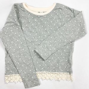 Gap Kids Grey Polka Dot Sweater 🤩